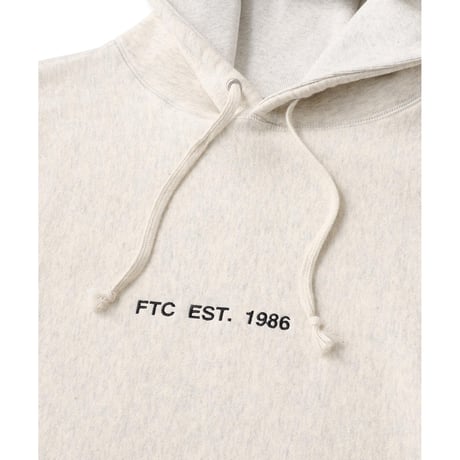 FTC | EST. 1986 PULLOVER HOODY "ASH" (FTC026SPSW02)
