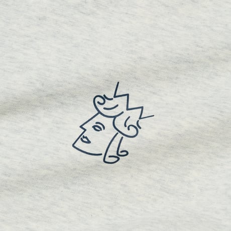 VICTORIA HK / QUEENHEAD HOODED SWEATSHIRT (GREY)