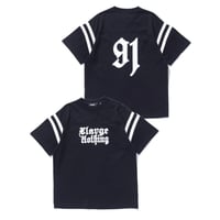 XLARGE | FOOTBALL S/S TEE(BLACK)