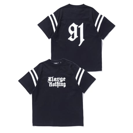 XLARGE | FOOTBALL S/S TEE(BLACK)