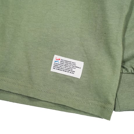 SILAS / LOGO L/S TEE (OLIVE)