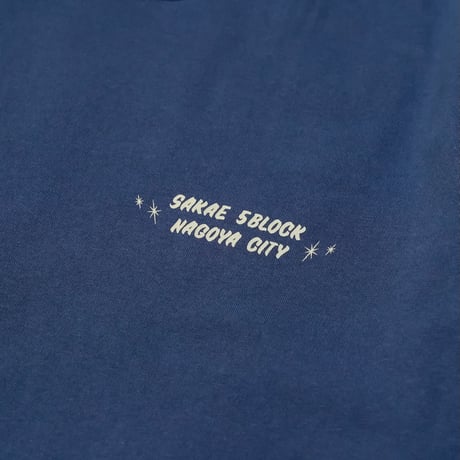 Time For Livin′ / Sign Painting S/S Tee (Navy)