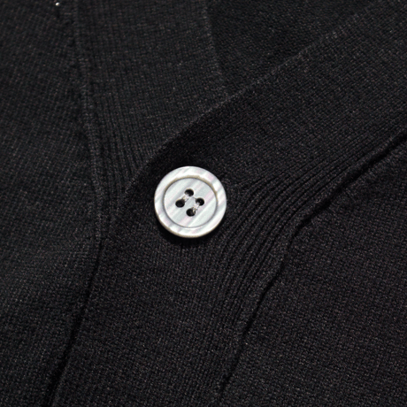 CHEAP TIMES|Throw up Cardigan(Black)