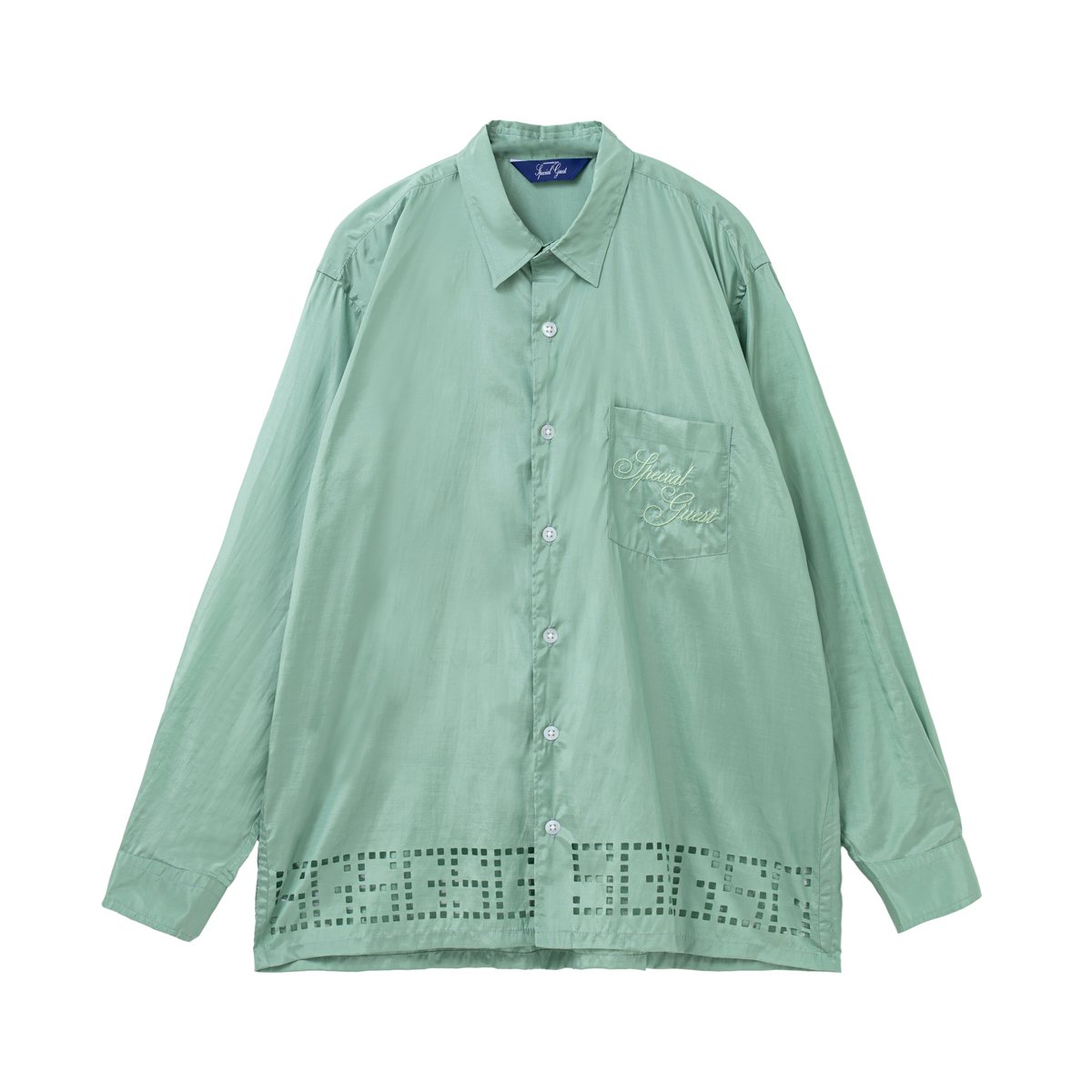 SPECIAL GUEST K.K. | SG perforated L/S Shirts
