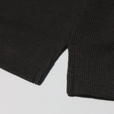 FIRST DOWN USA | S/S THEMAL POLO (Charcoal)