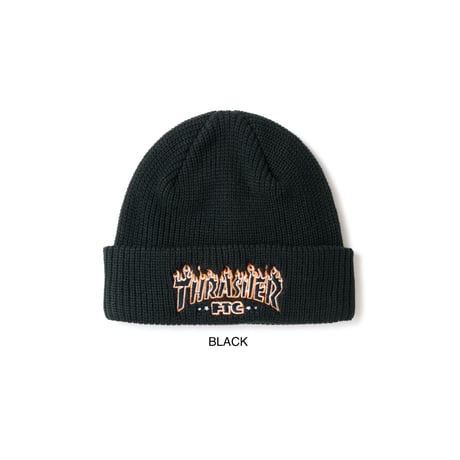 FTC | "FTC x THRASHER" LOGO BEANIE "3COLOR" (FTC026THH02)
