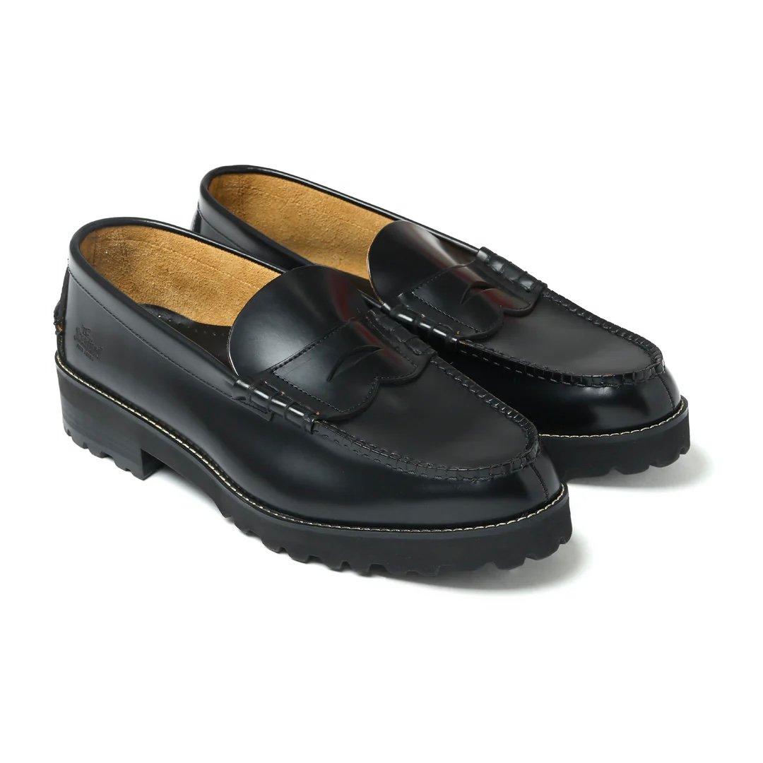 The Kenford Fineshoes |TANK SOLE LOAFERS(BLACK)