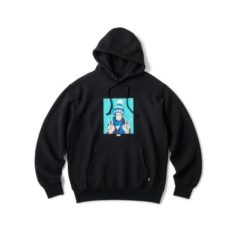 FTC | "FTC x SAMURAI CHAMPLOO" JIN HOODY "BLACK" (FTC025SCSW02)