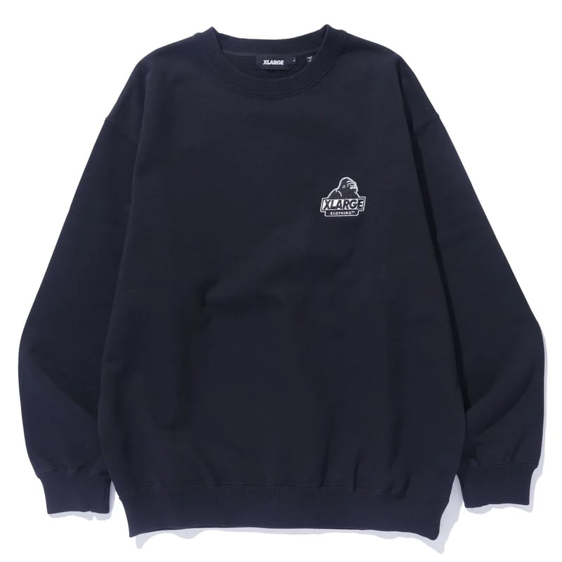 XLARGE | SLANTED OG CREWNECK SWEATSHIRT (BLACK)