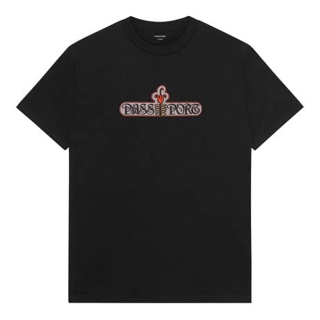 PASS~PORT | GARDINIA TEE "BLACK"