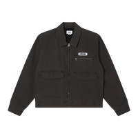 OBEY | OBEY WALTER WORK JACKET(BLACK FADED WASH)