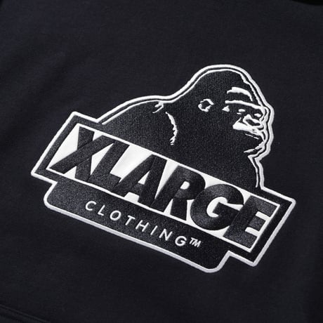XLARGE | SLANTED OG PULLOVER HOODED SWEATSHIRT(BLACK)