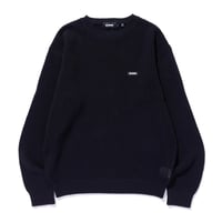 XLARGE | MESH SWEATER(BLACK)