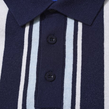 HELAS | BRONX KNIT POLO "NAVY"