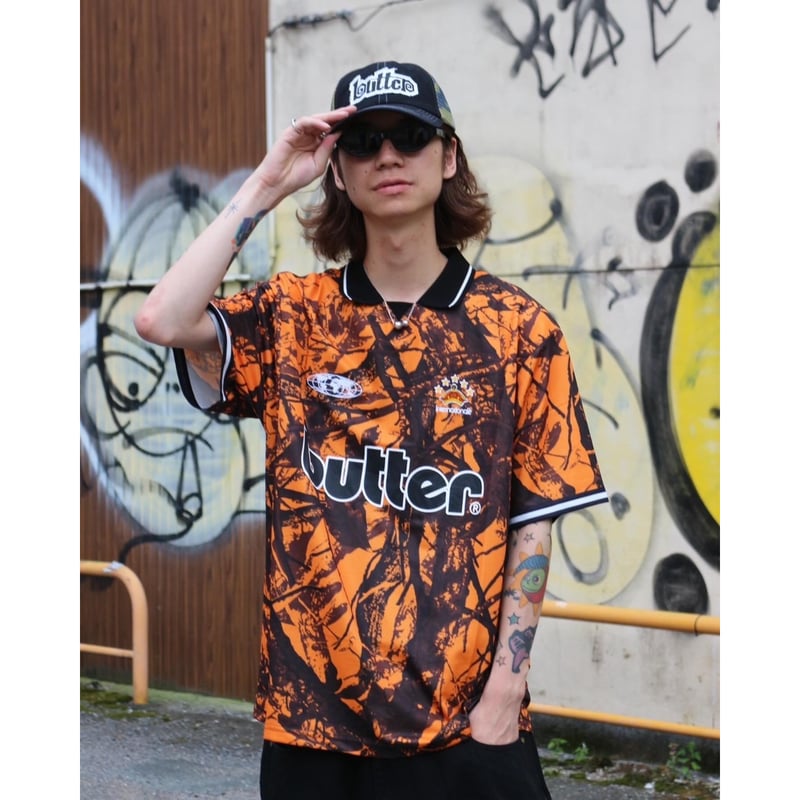 Butter Goods|Foliage Camo Jersey(Black) | T.F.L