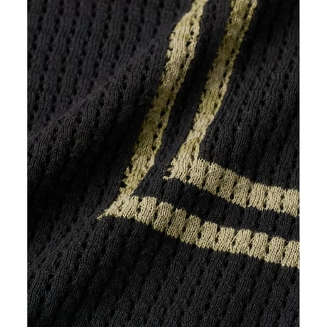 FTC | INTARSIA KNIT SHIRT "BLACK" (FTC026SUMSH06)