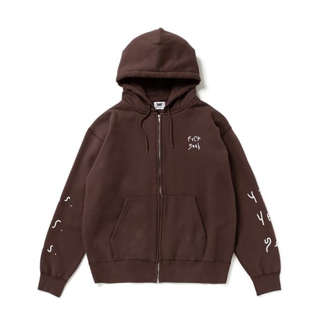 坩堝 (RUTSUBO)|Catch the miracles Zip Parka (RUTSUBO×Yuri Hanamori × MOMO )(CHOCOLATE)