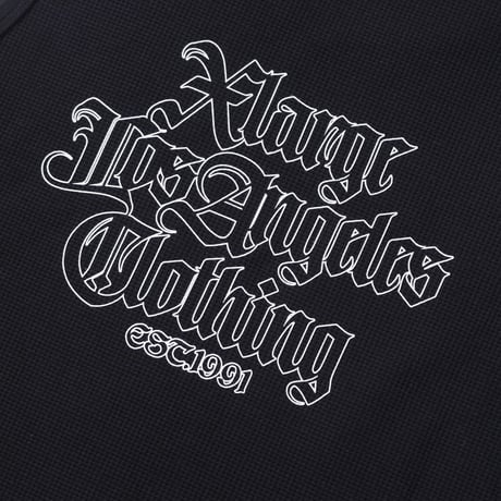 XLARGE | OLD ENGLISH WAFFLE TANK TOP(WHITE)
