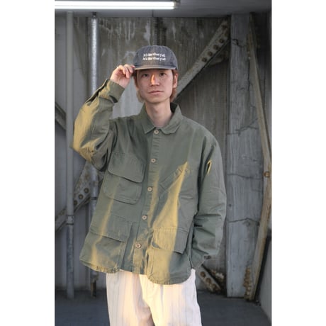 BRAIN DEAD | MILITARY SHIRT JACKET(ARMY)