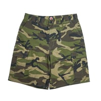 Time For Livin‘ / Camo Cargo Shorts (Wood)
