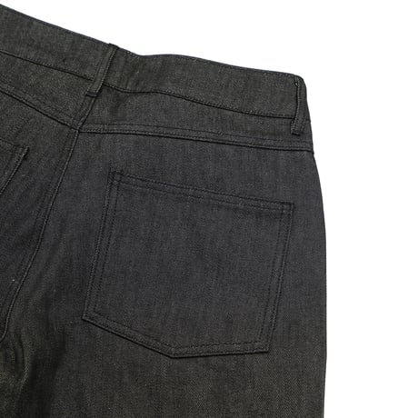 Time For Livin‘ / Baggy Denim Shorts (Black)