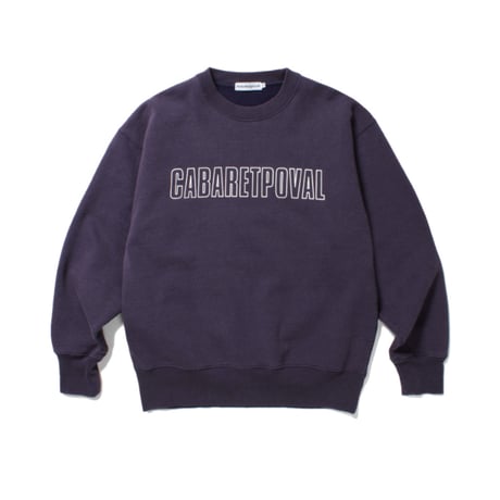 CABARET POVAL | Frost Fade PH Logo Crewneck(Navy)