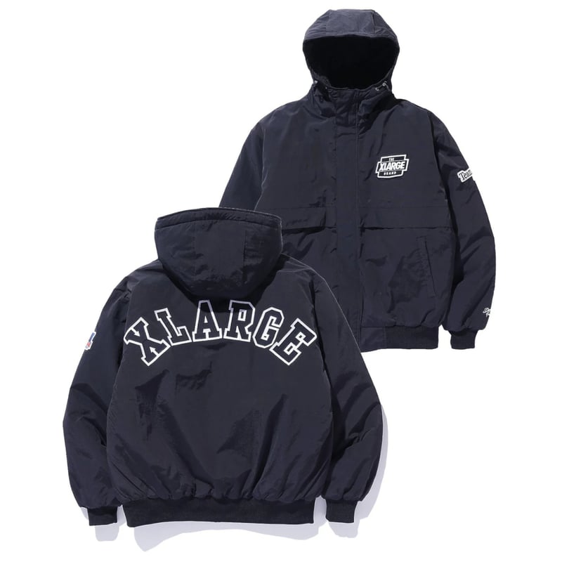 XLARGE | NYLON PUFFER JACKET(BLACK) | T.F.L onl