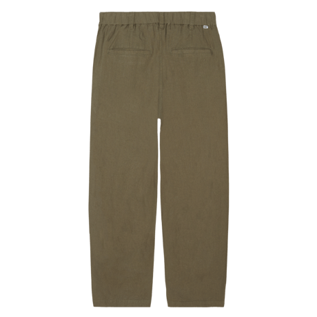 OBEY | FOSTER PLEATED LINEN PANT(SMOKEY OLIVE)