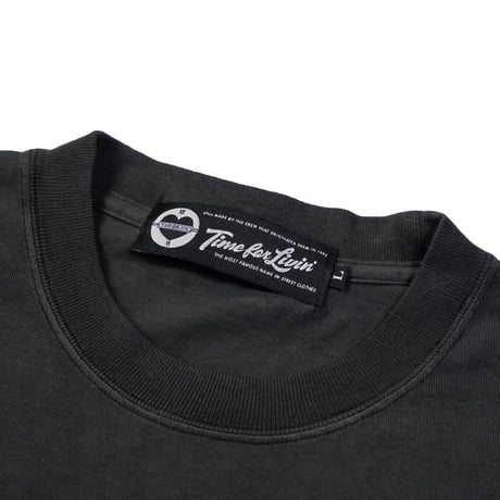 Time For Livin′ / Sign Painting S/S Tee (Black)