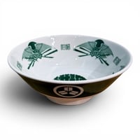 坩堝 (RUTSUBO) |  RAMEN BOWL( 画工遊鷹 )　YUTAKA × RUTSUBO RAMEN BOWL(White/Green))