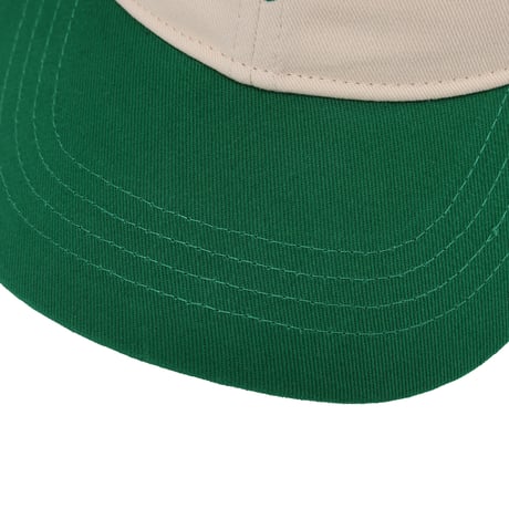 HELAS | CLASSIC TWO-TONE CAP "BEIGE/GREEN"
