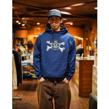 Limosine Skateboards / WHOLE HOG HOOD (NAVY)