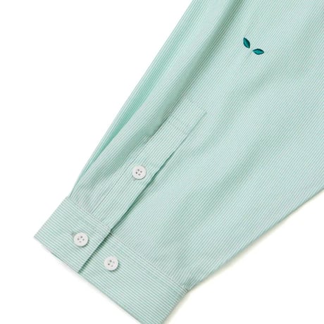 GOOPiMADE |  GCMP-S1 Hidden in Stripe Shirt (Green)