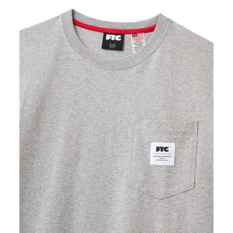 FTC | POCKET L/S TEE "GRAY" (FTC026SPSH07)