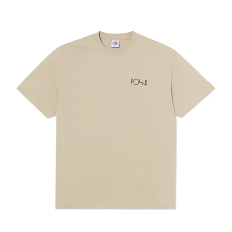 POLAR SKATE CO. / TEE - NO COMPLIES FOREVER (SAND)