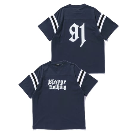 XLARGE | FOOTBALL S/S TEE(NAVY)