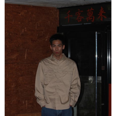 Time For Livin′ / TECHNICIAN L/S SHIRT (BEIGE)