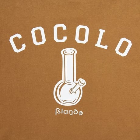 COCOLO BLAND / BACK BONG L/S TEE (CAMEL)