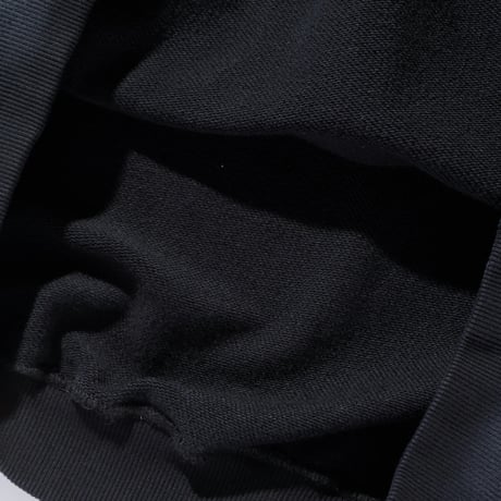 XLARGE | HALF ZIP UP HOODED SWEATSHIRT(BLACK)