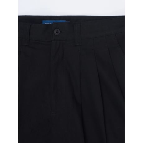Screen Test / Triple Pleat Trouser (Black)
