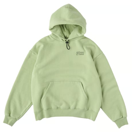 SEDAN ALL-PURPOSE|OG Logo Elastic Cord Hoodie(Light Mint)