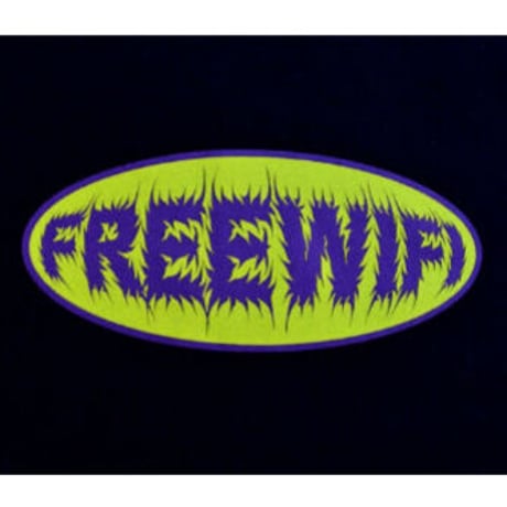 FREE WIFI / 90'S LOGO S/S TEE (BLACK)