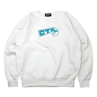 CTR / OG LOGO Heavy Crewneck Sweatshirt (WHITE)