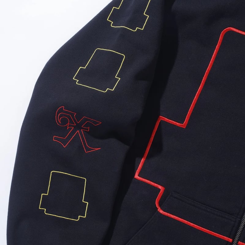 XLARGE | SPEED ZIP UP HOODED SWEATSHIRT(BLACK)