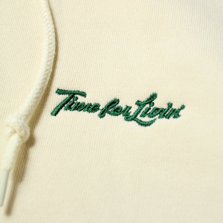 Time For Livin‘ / "1950 CLASSIC LOGO" HOOD SWEAT (NATURAL)