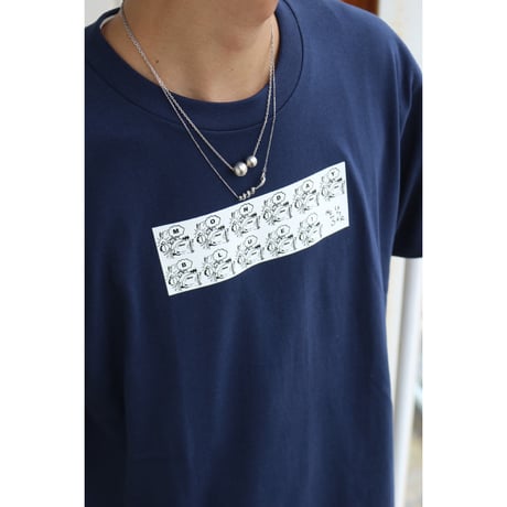 NEWS LETTER| MONDAY BLUE Tee(Navy)
