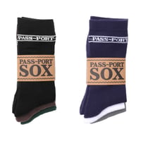 PASS~PORT | HI-SOX 3-Pack "2color"