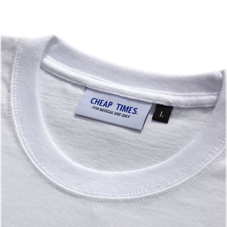 CHEAP TIMES|HI-TIMES LOGO T-SHARTS (White)
