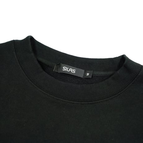 SILAS / LOGO SWEATSHIRT (BLACK)