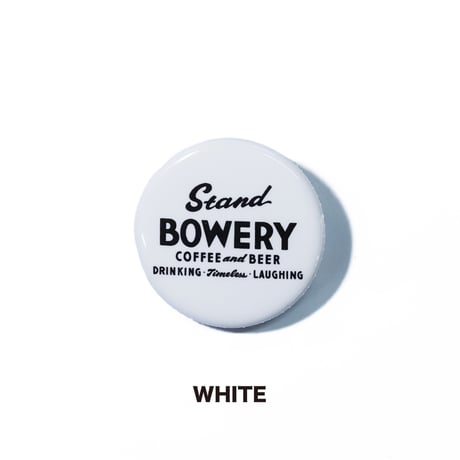 Stand BOWERY / BOWERY ORIGINAL 缶バッジ (4COLOR)